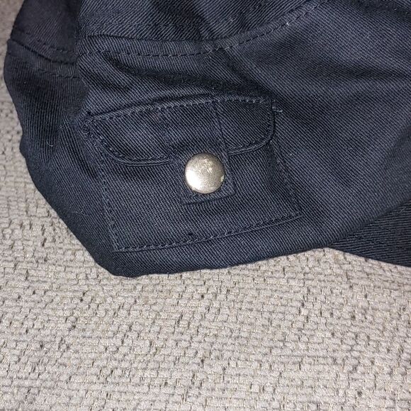 Puma black white cadet military style ladies hat NWOT - Picture 13 of 14